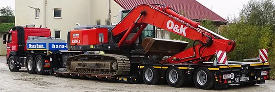Maschinentransport